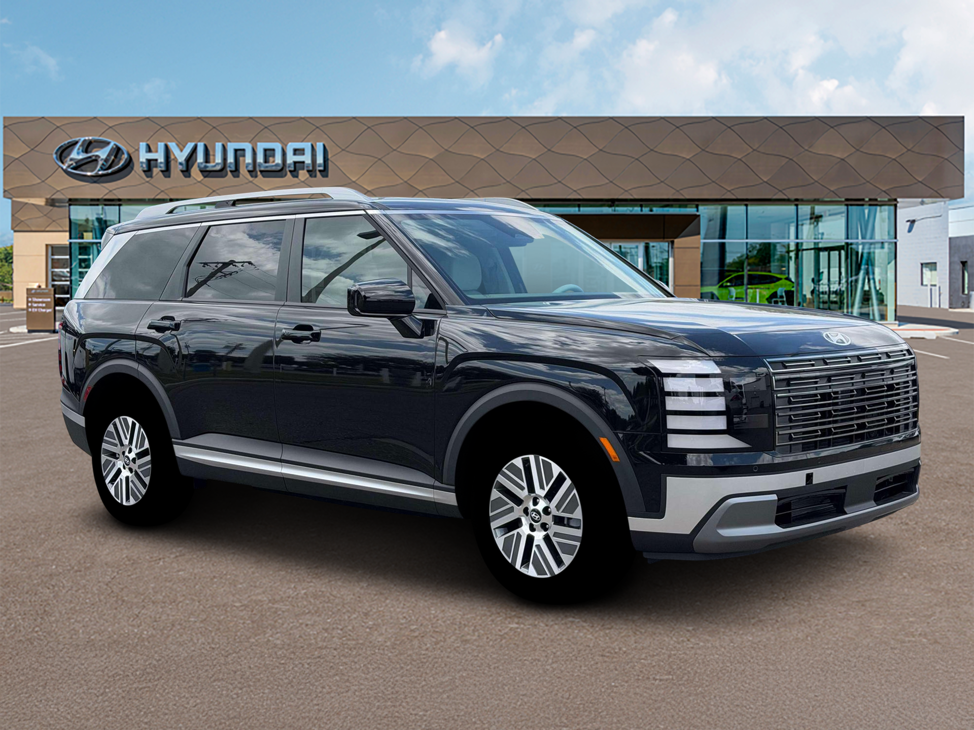 New 2026 Abyss Black Pearl Hyundai Blue SEL 7P image 11
