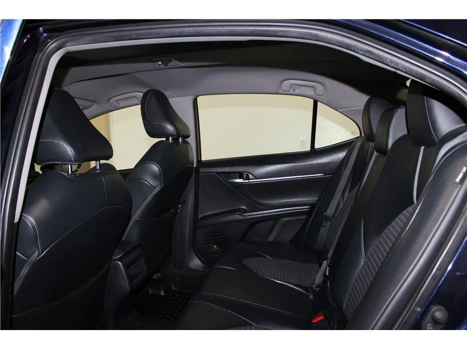 Used 2021 Blue Toyota SE Sedan 4D image 12