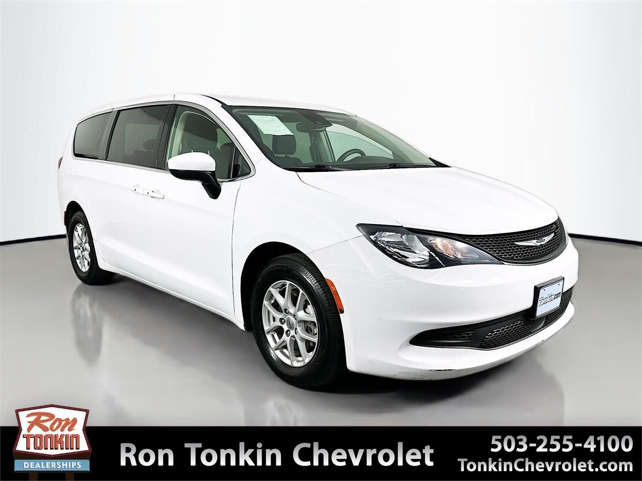 Used 2023 Bright White Clearcoat Chrysler LX image 1