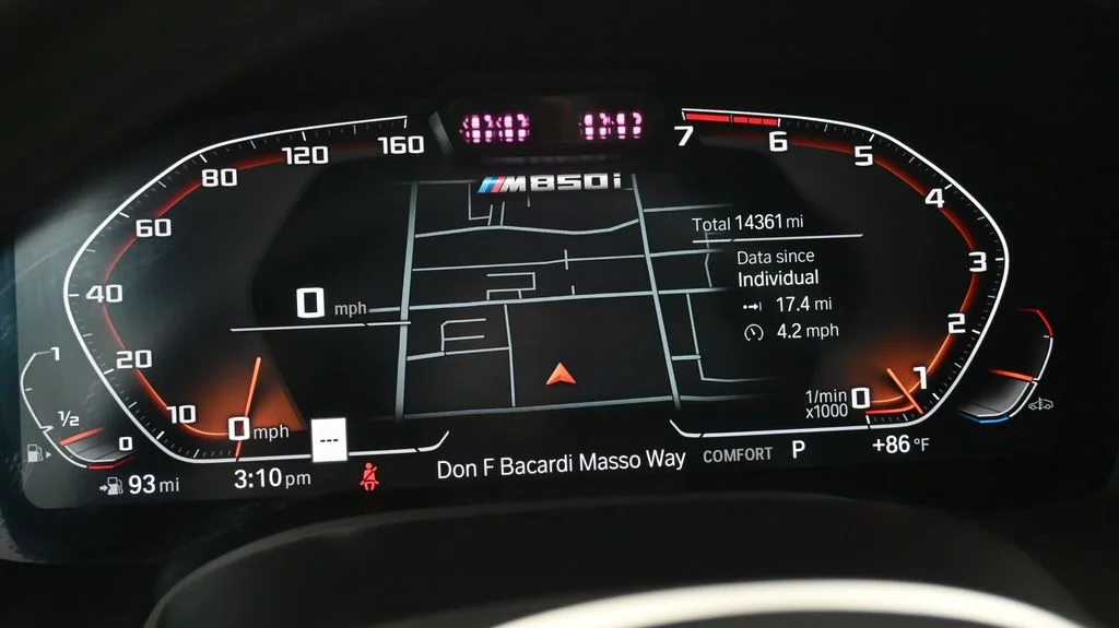 Certified Used 2025 Green BMW M850i xDrive image 9