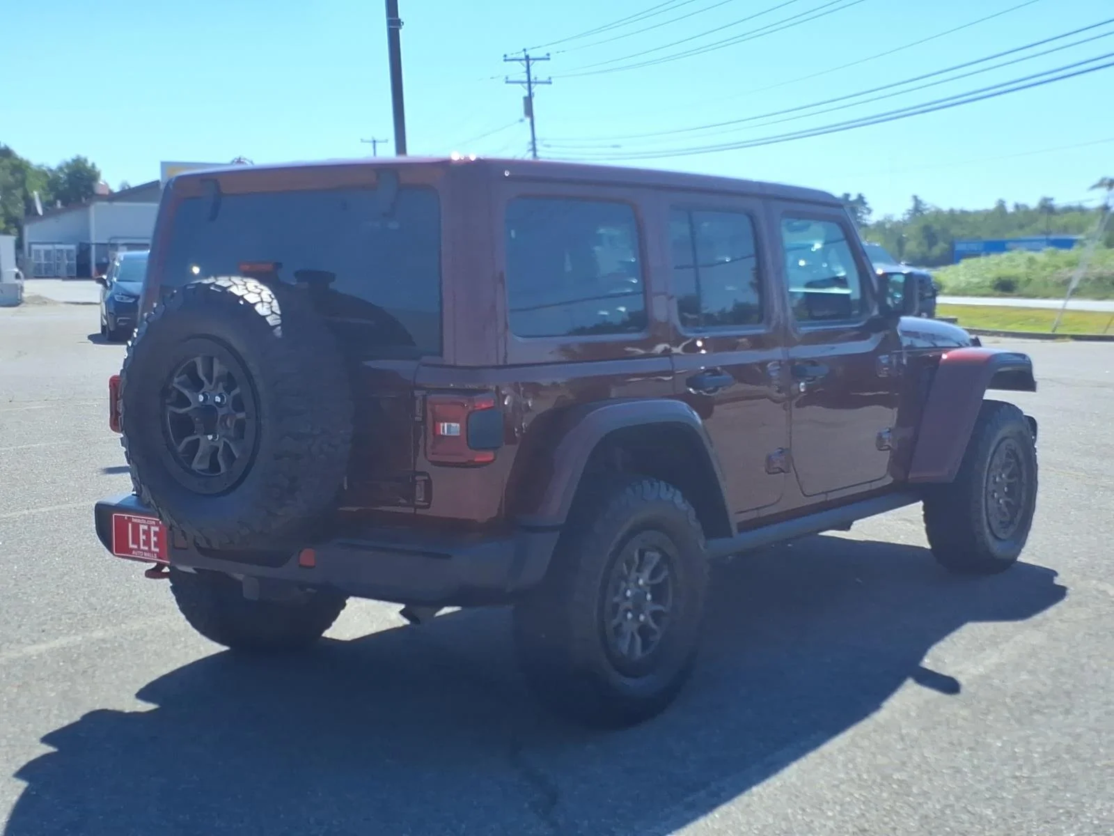 Used 2021 Snazzberry Pearlcoat Jeep Unlimited Rubicon image 5