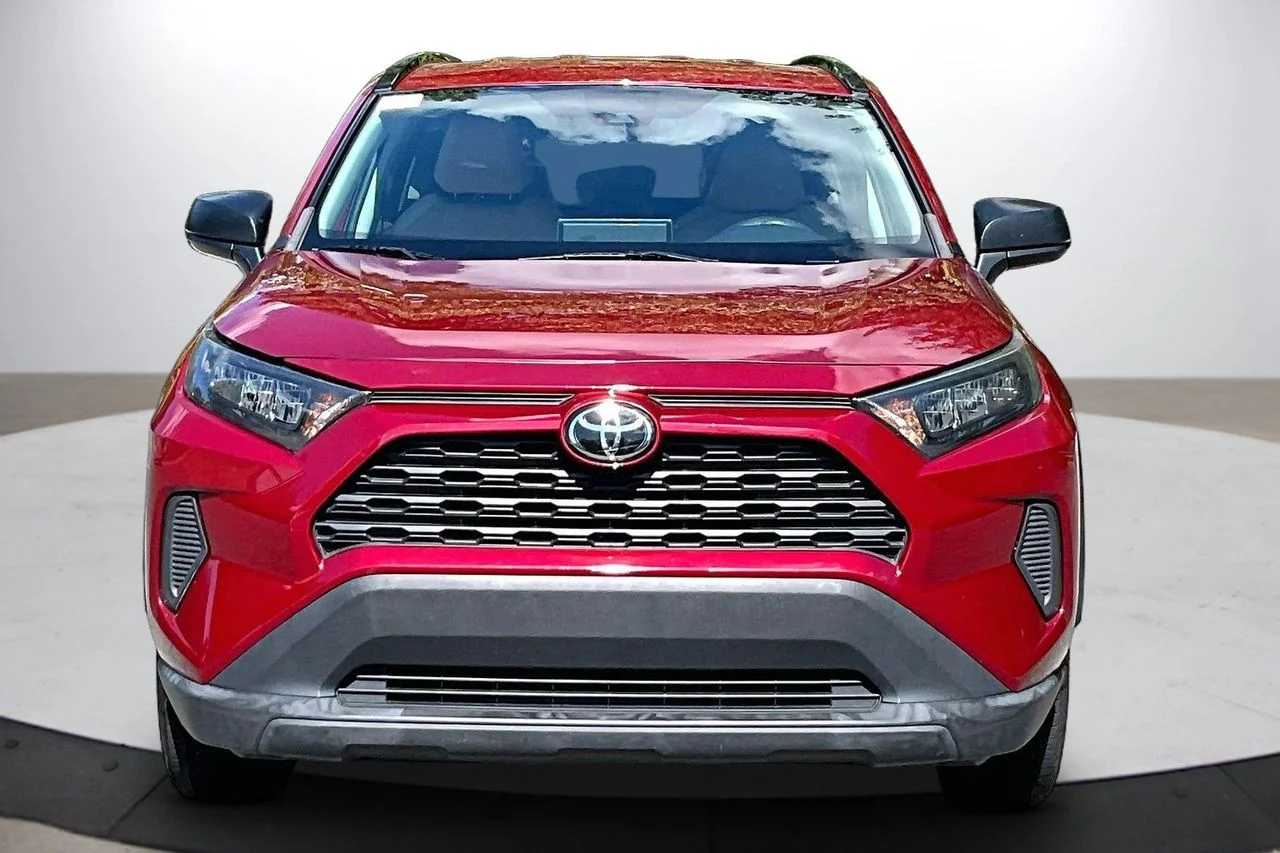 Certified Used 2020 Red Toyota LE image 3