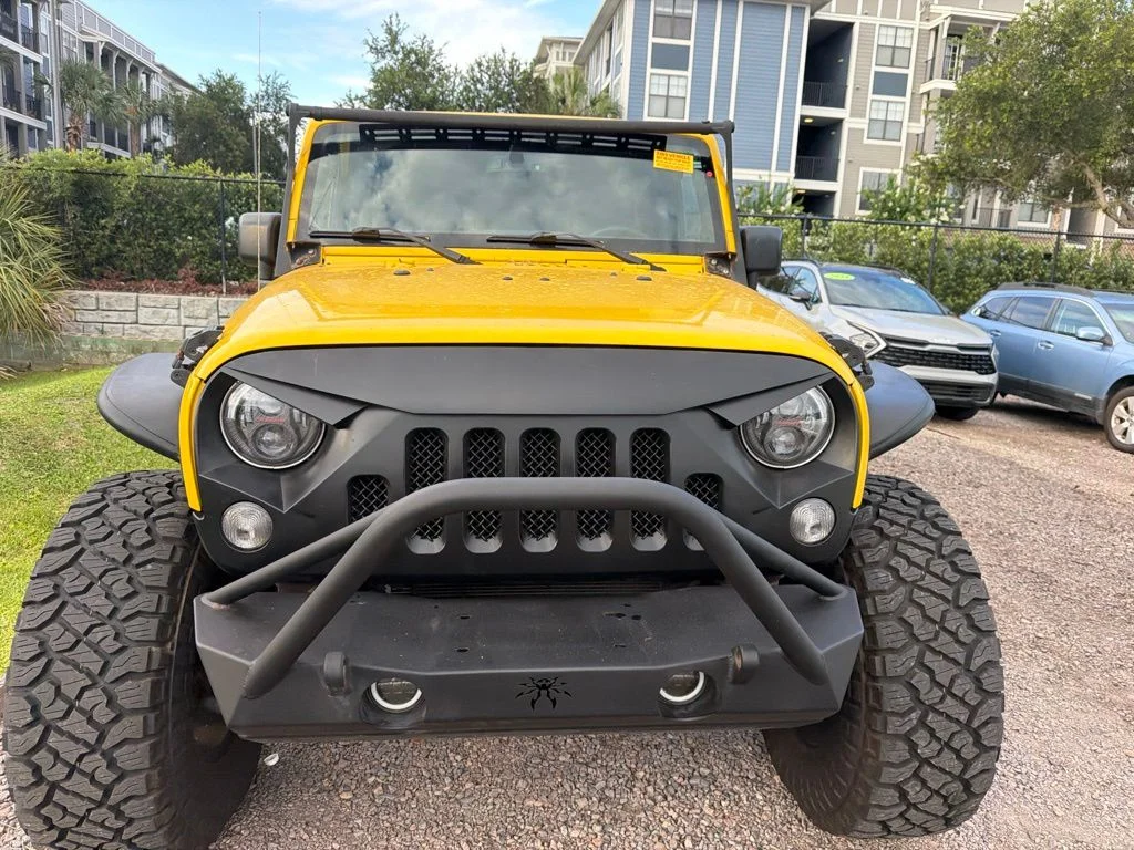 Used 2015 Yellow Jeep Unlimited Rubicon image 9