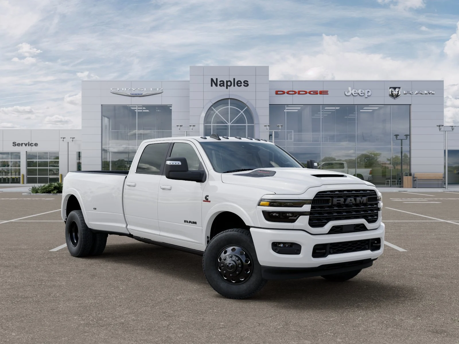 New 2026 Bright White Clearcoat RAM Limited image 5