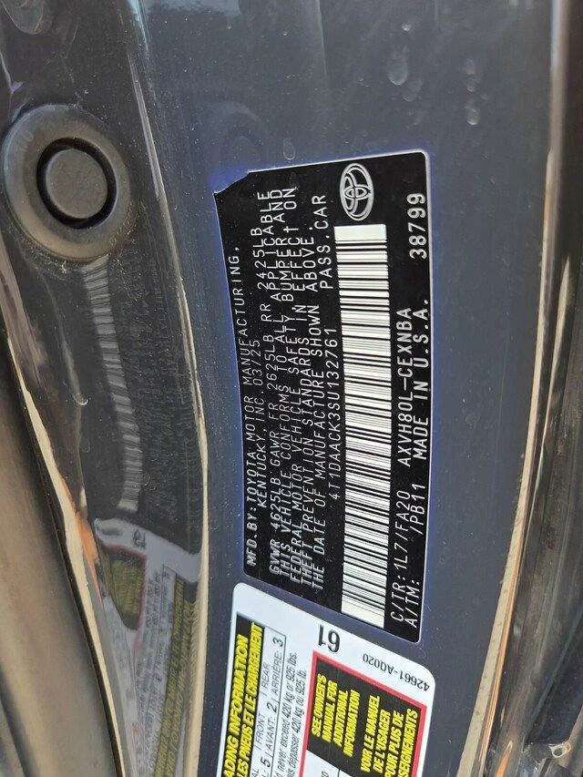 Used 2025 BLACK Toyota LE image 35