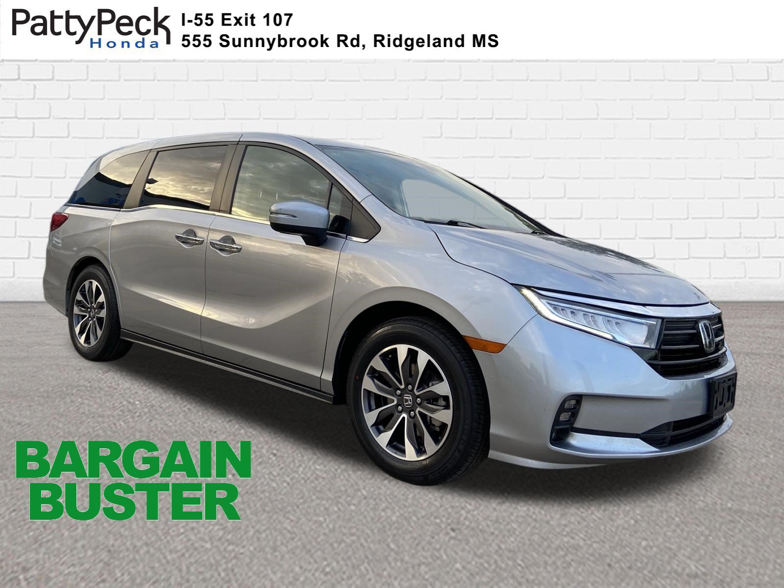 Used 2021 Lunar Silver Metallic Honda EX-L image 1