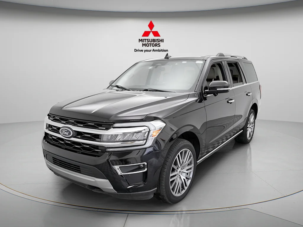 Used 2023 Black Metallic Ford Limited image 9