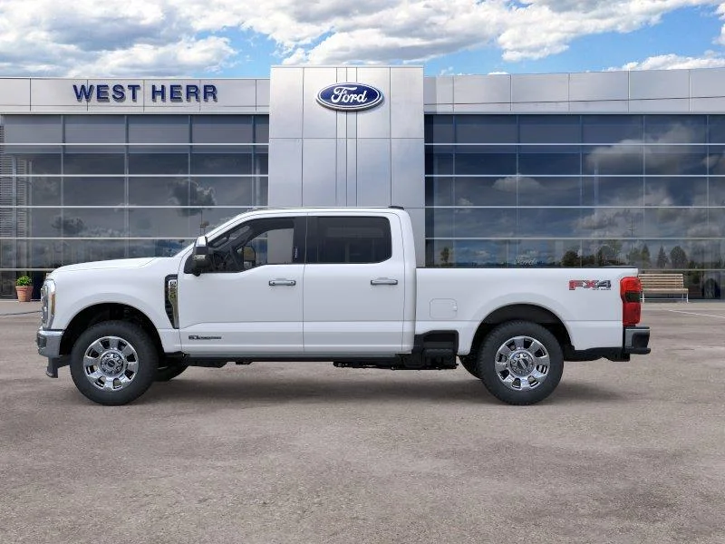 New 2026 Star White Metallic Tri-Coat Ford F-250® Lariat® image 4