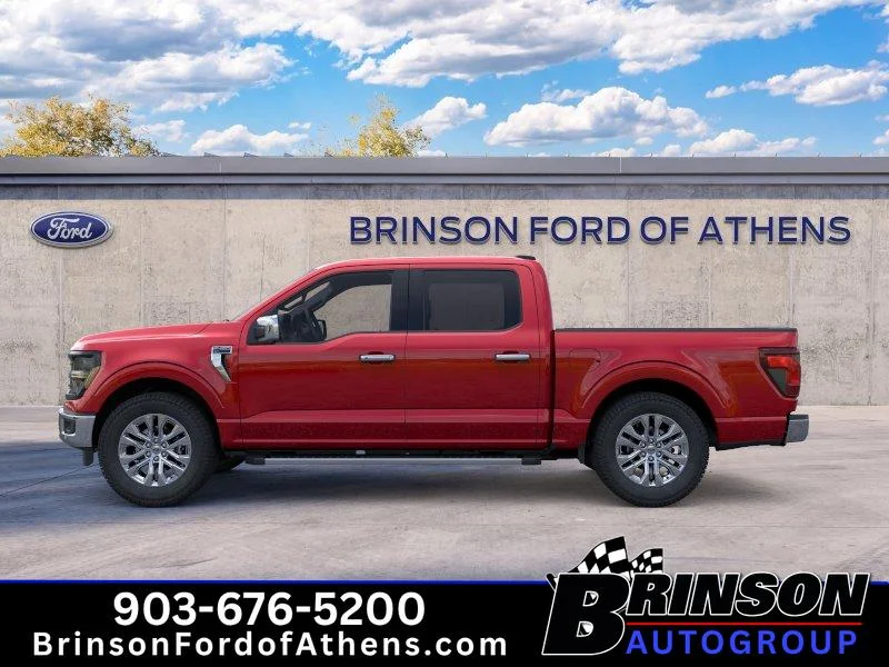 New 2026 Ruby Red Ford XLT image 3