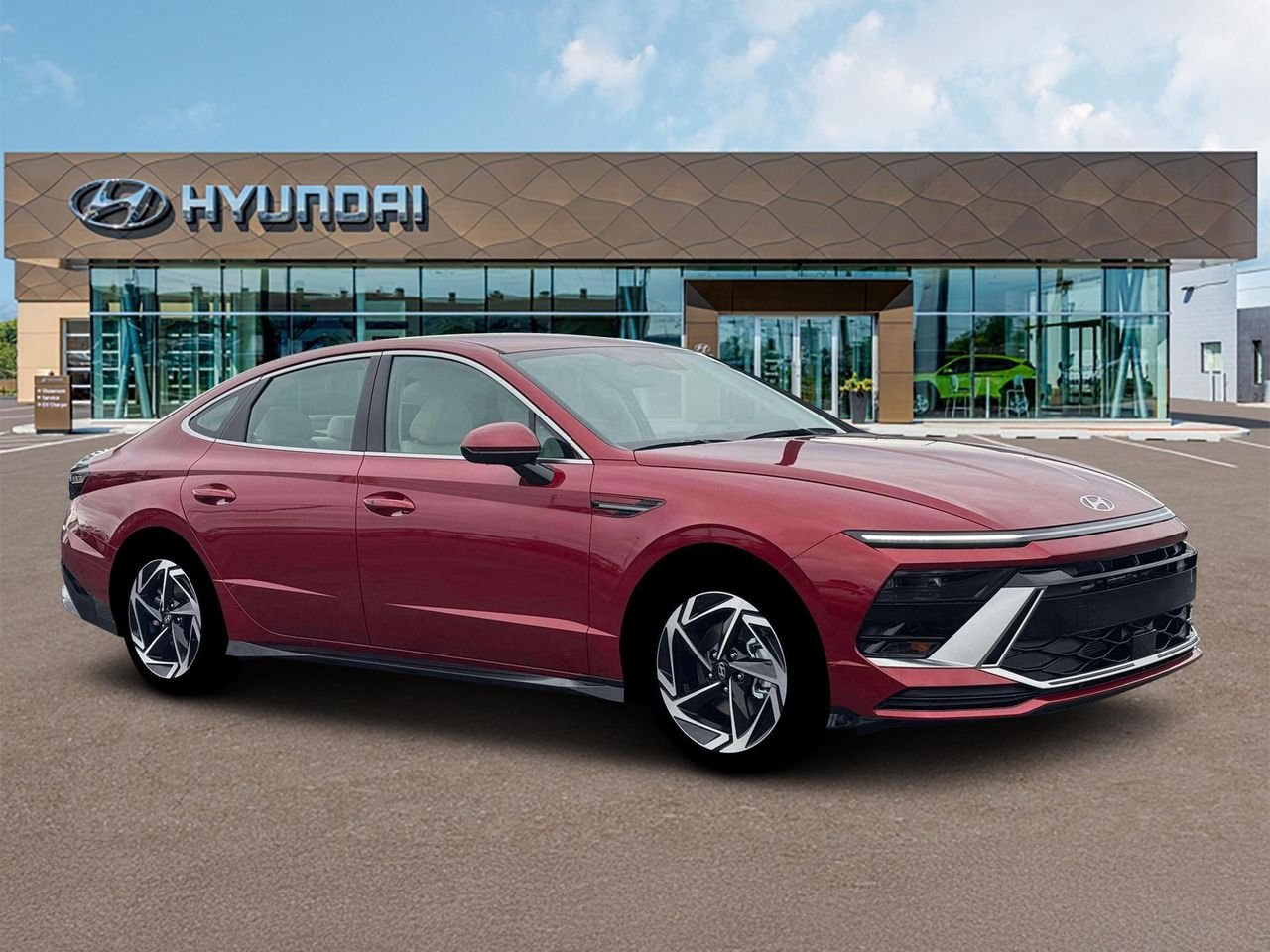 New 2026 Ultimate Red Hyundai SEL Sport image 10