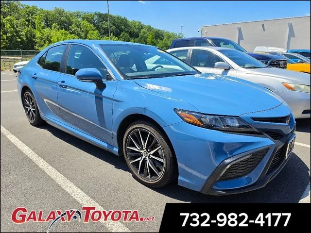 Used 2024 Blue Toyota SE image 1
