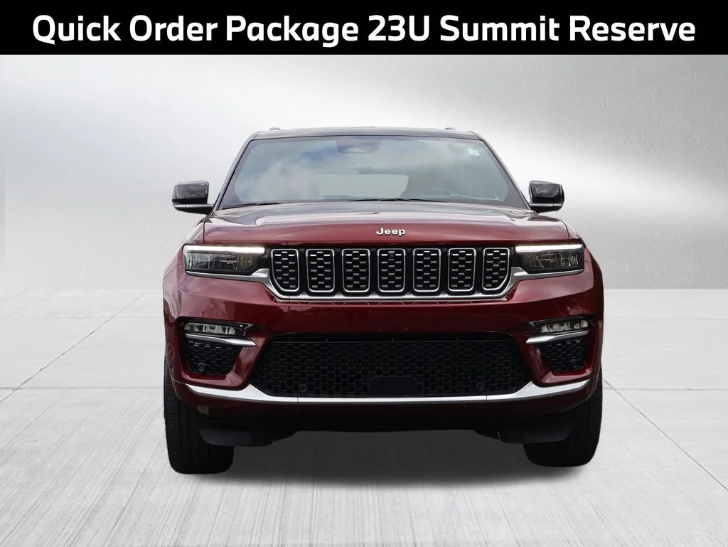 Used 2024 Red Jeep Summit Reserve image 3