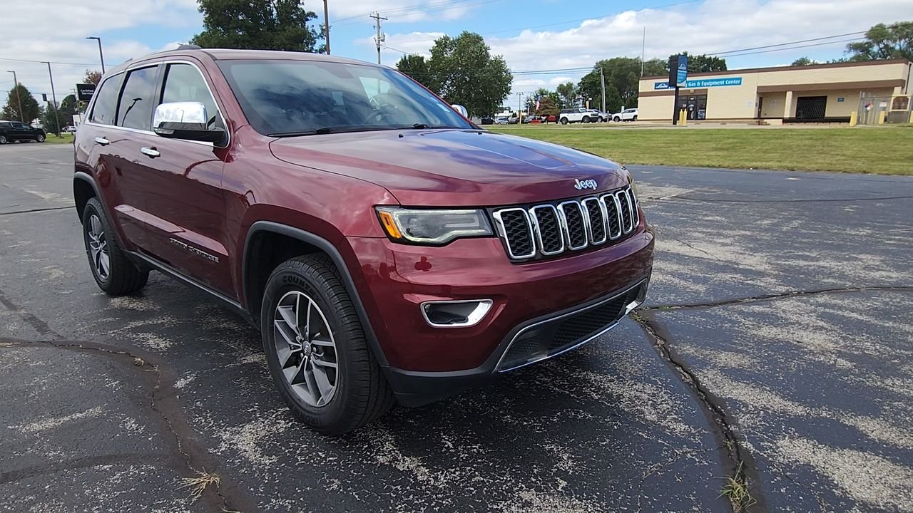 Used 2018 Jeep Grand Cherokee Limited with VIN 1C4RJFBG1JC127597 for sale in Elkhart, IN