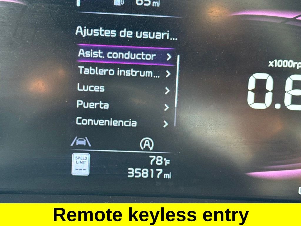 Used 2023 White Kia LX image 17