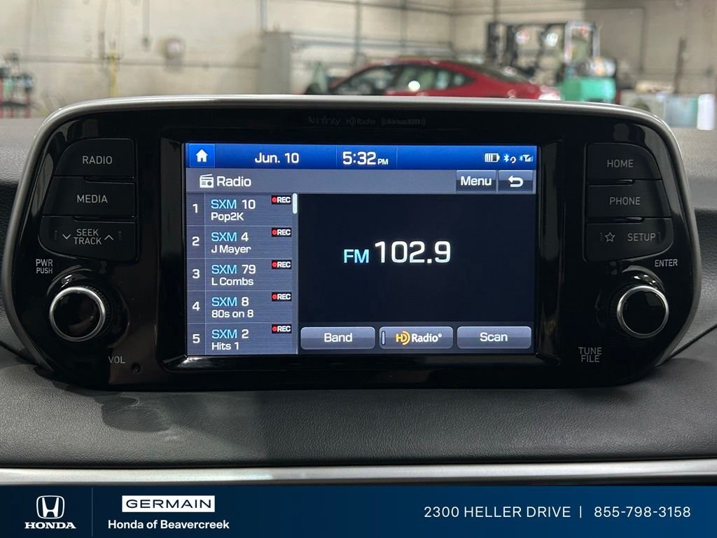 Used 2019 Aqua Blue Hyundai Limited image 22