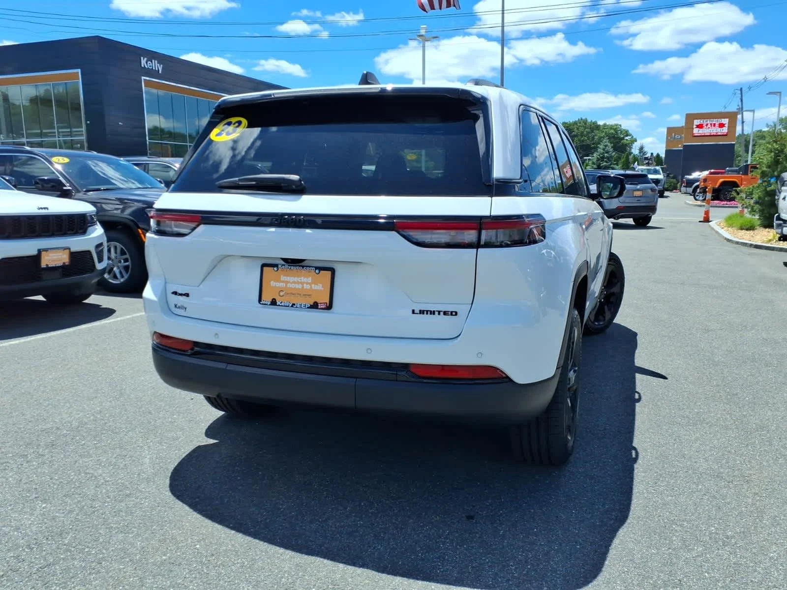 Certified Used 2023 Bright White Clearcoat Jeep Limited image 8