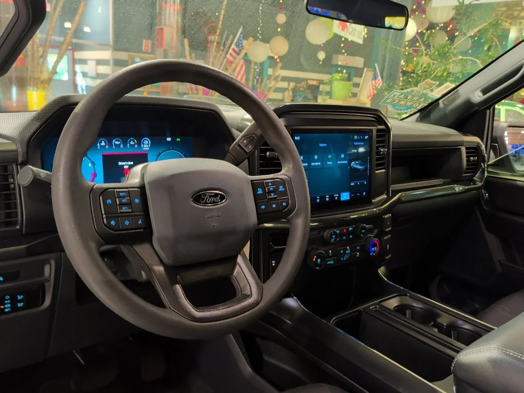 Used 2025 White Metallic Ford STX image 4