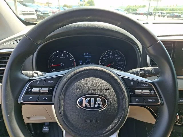 Used 2020 Blue Kia EX image 18