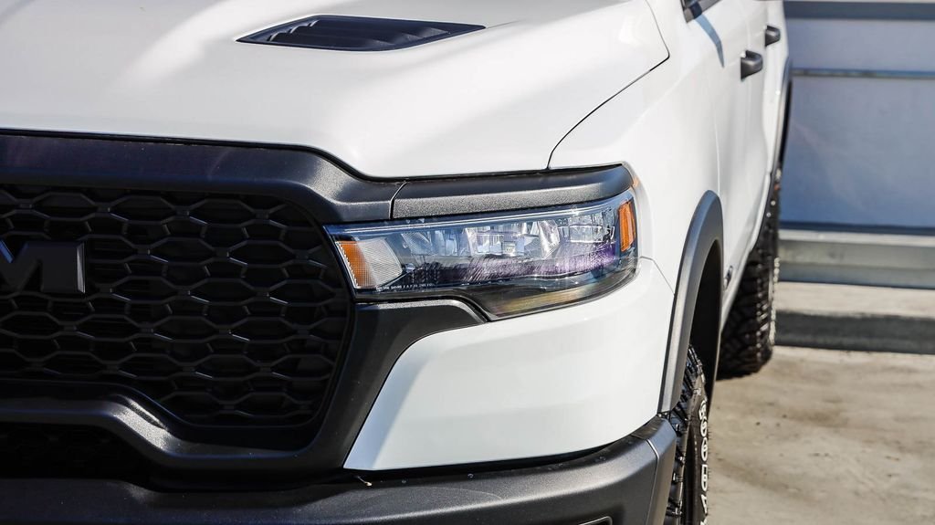 New 2026 Bright White Clearcoat Ram Rebel image 4