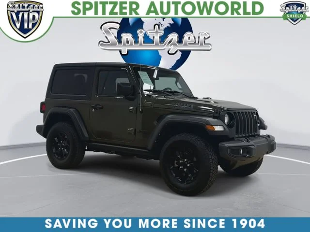 Used 2021 Green Jeep Willys Sport image 3