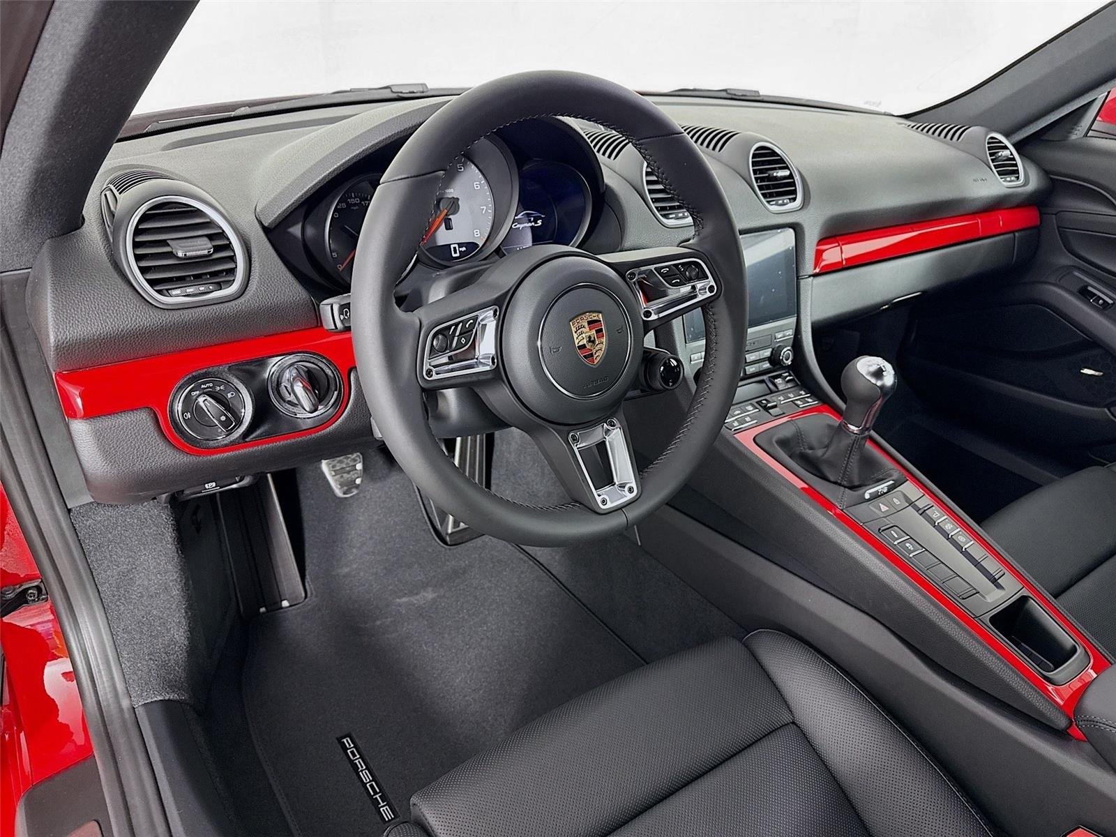 New 2025 Guards Red Porsche Cayman S image 4