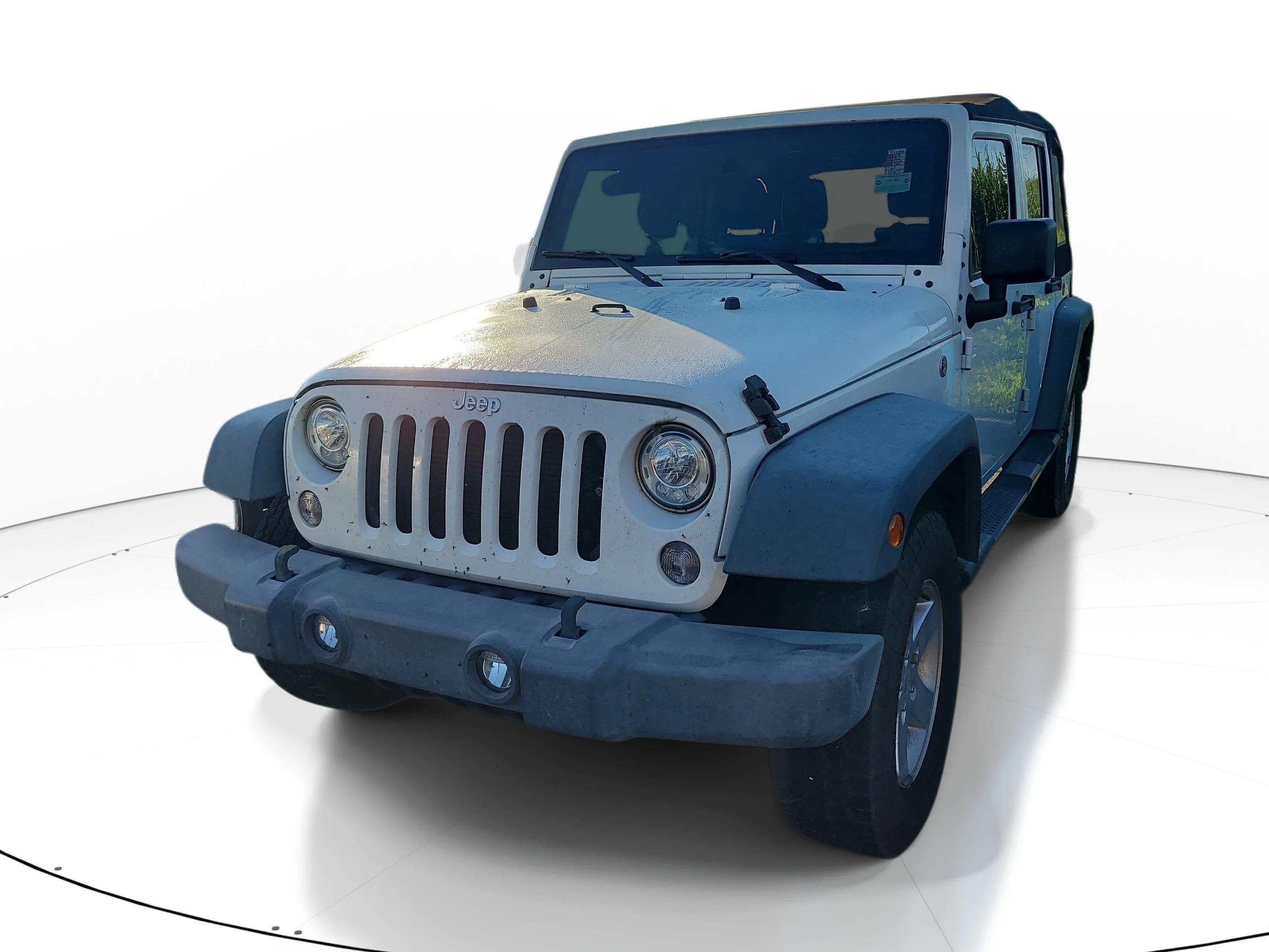 Used 2018 Bright White Clearcoat Jeep Sport S image 3