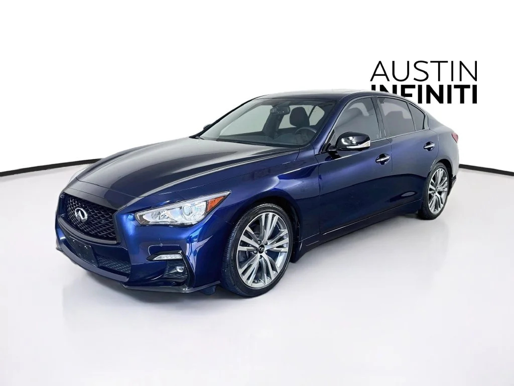 Certified Used 2023 Blue INFINITI SENSORY image 5