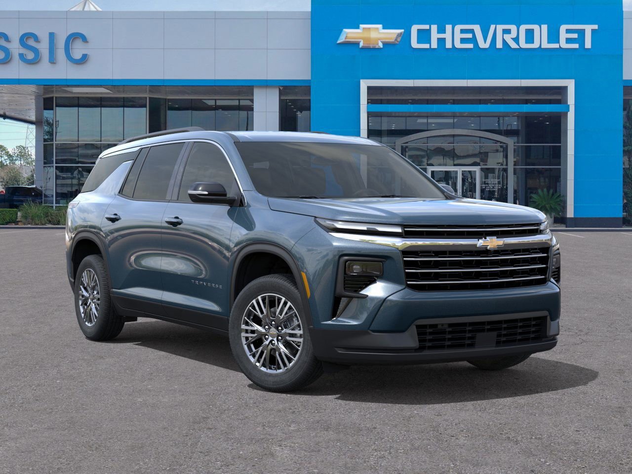 2026 Chevrolet Traverse LT Blue at Classic Elite Chevrolet Sugar Land