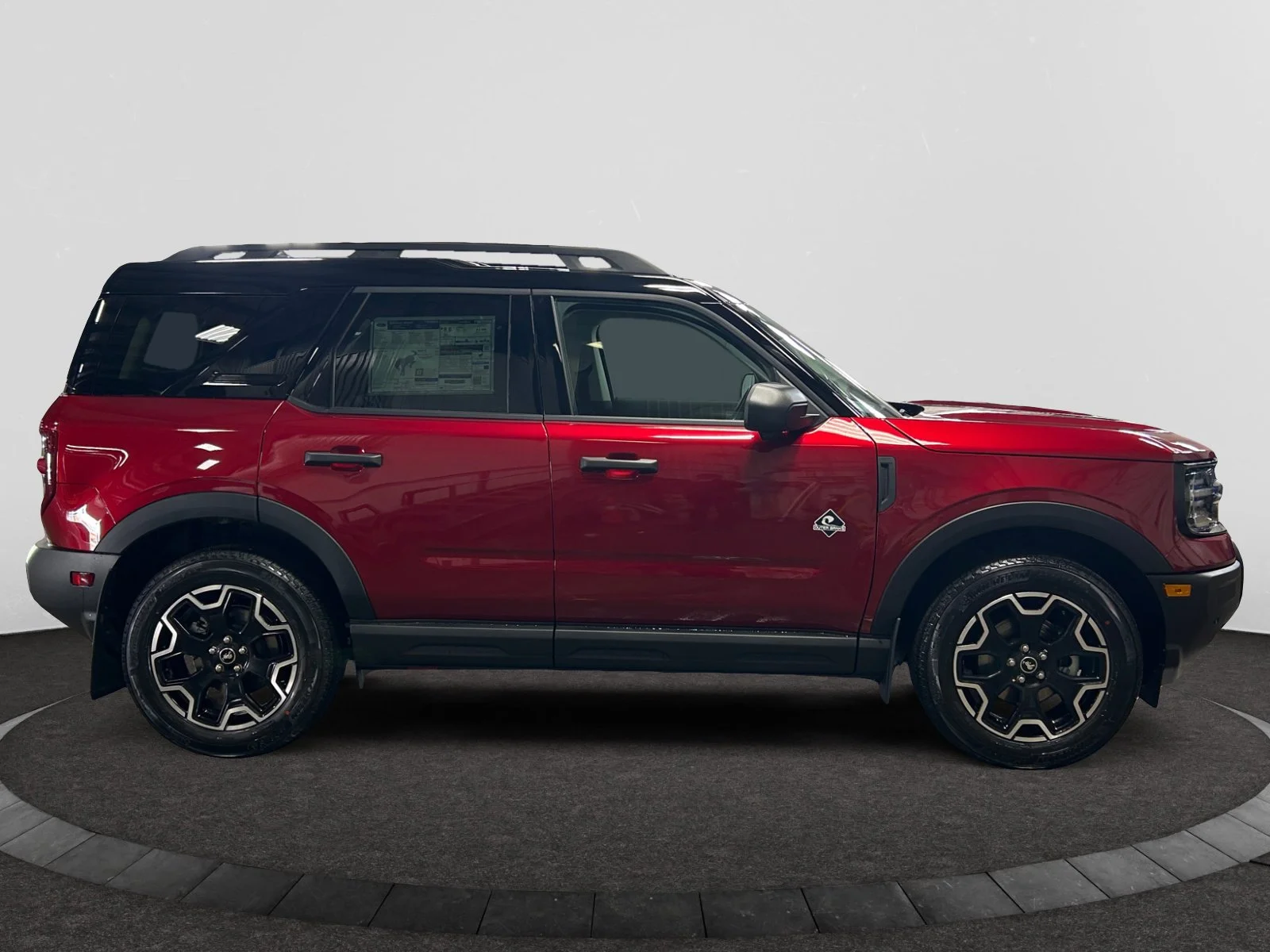 New 2026 Ruby Red Metallic Tinted Clearcoat Ford Outer Banks image 6