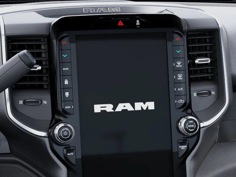 New 2026 Diamond Black Crystal Pearl-Coat Exterior Paint RAM Tradesman image 18