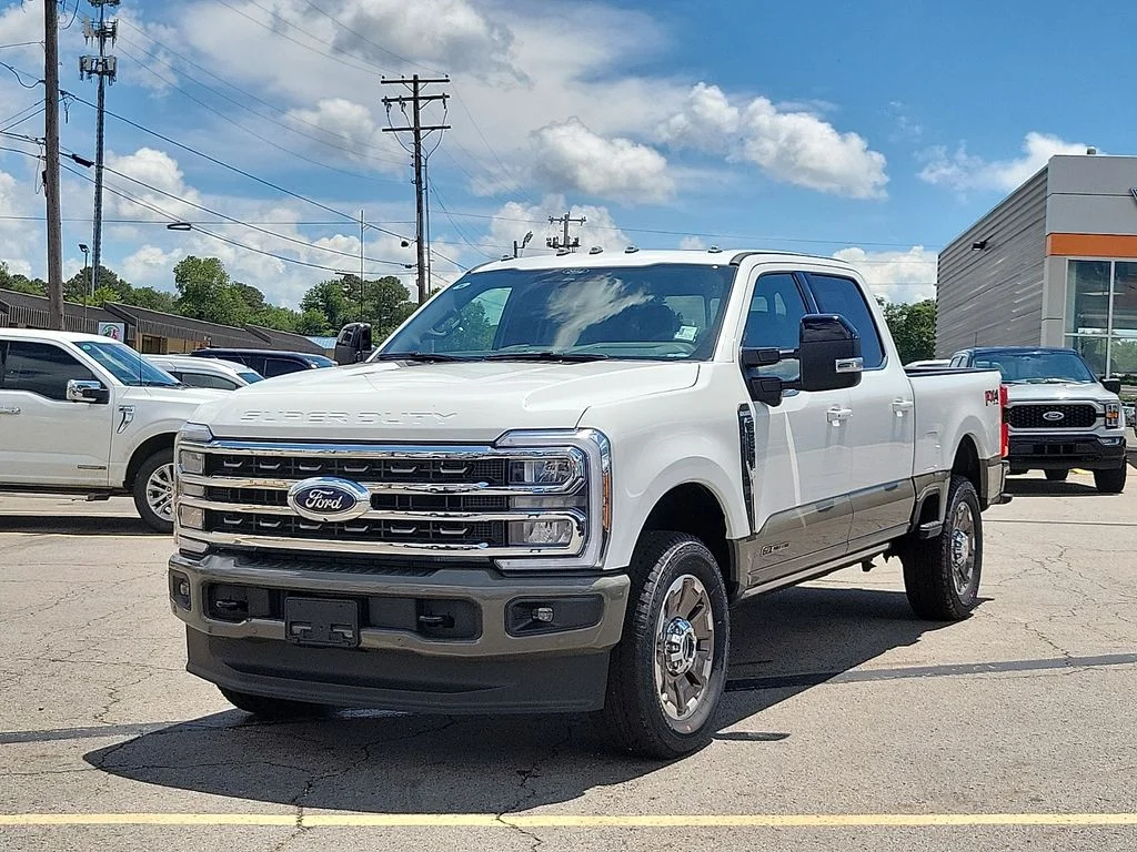 New 2026 Star White Metallic Tri-Coat Ford F-250® King Ranch® image 2