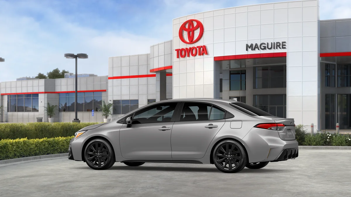 New 2026 Classic Silver Metallic Toyota SE image 17