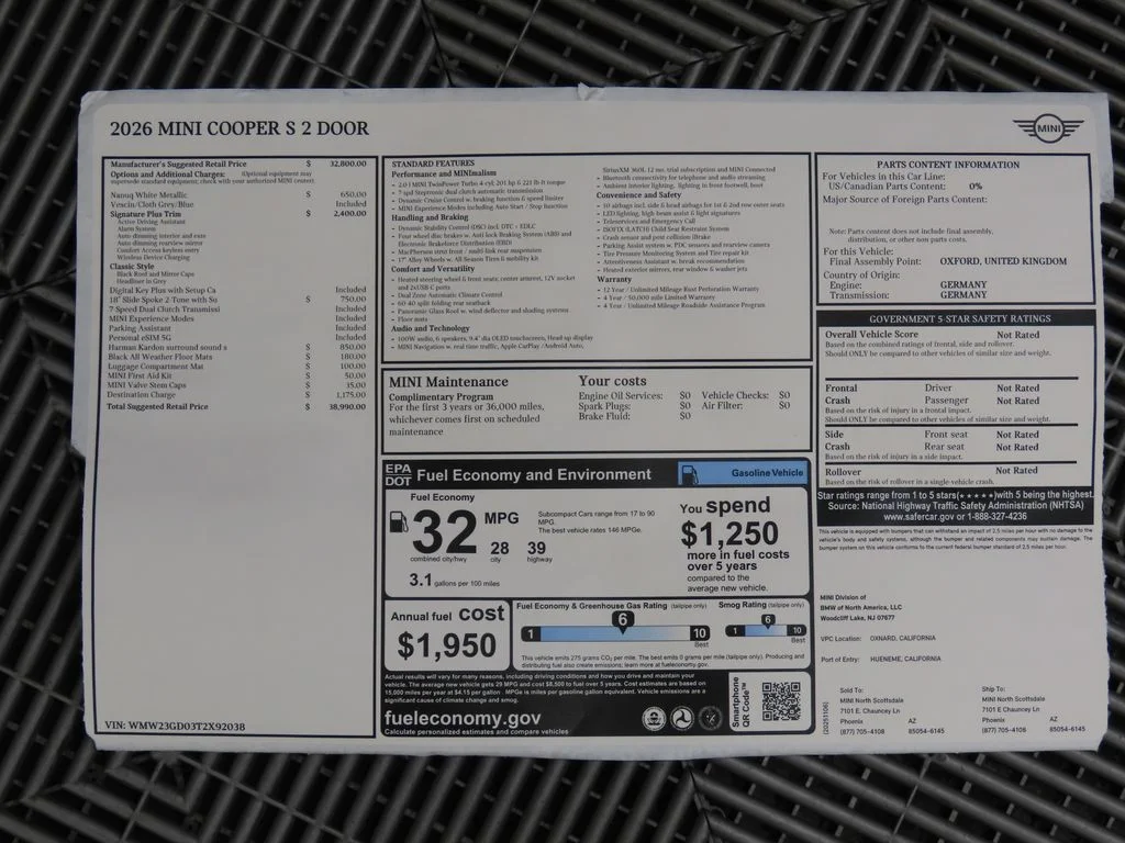 Used 2026 Nanuq White Metallic MINI  image 9