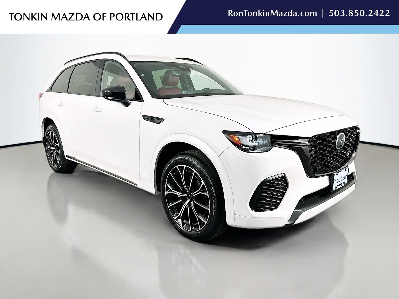 New 2026 Rhodium White Premium Mazda 3.3 Turbo S Premium AWD image 1