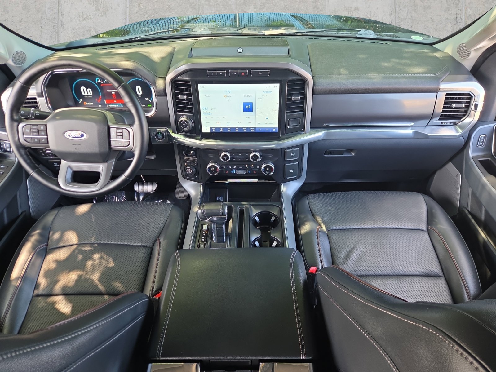 Certified Used 2021 Black Metallic Ford Lariat image 11