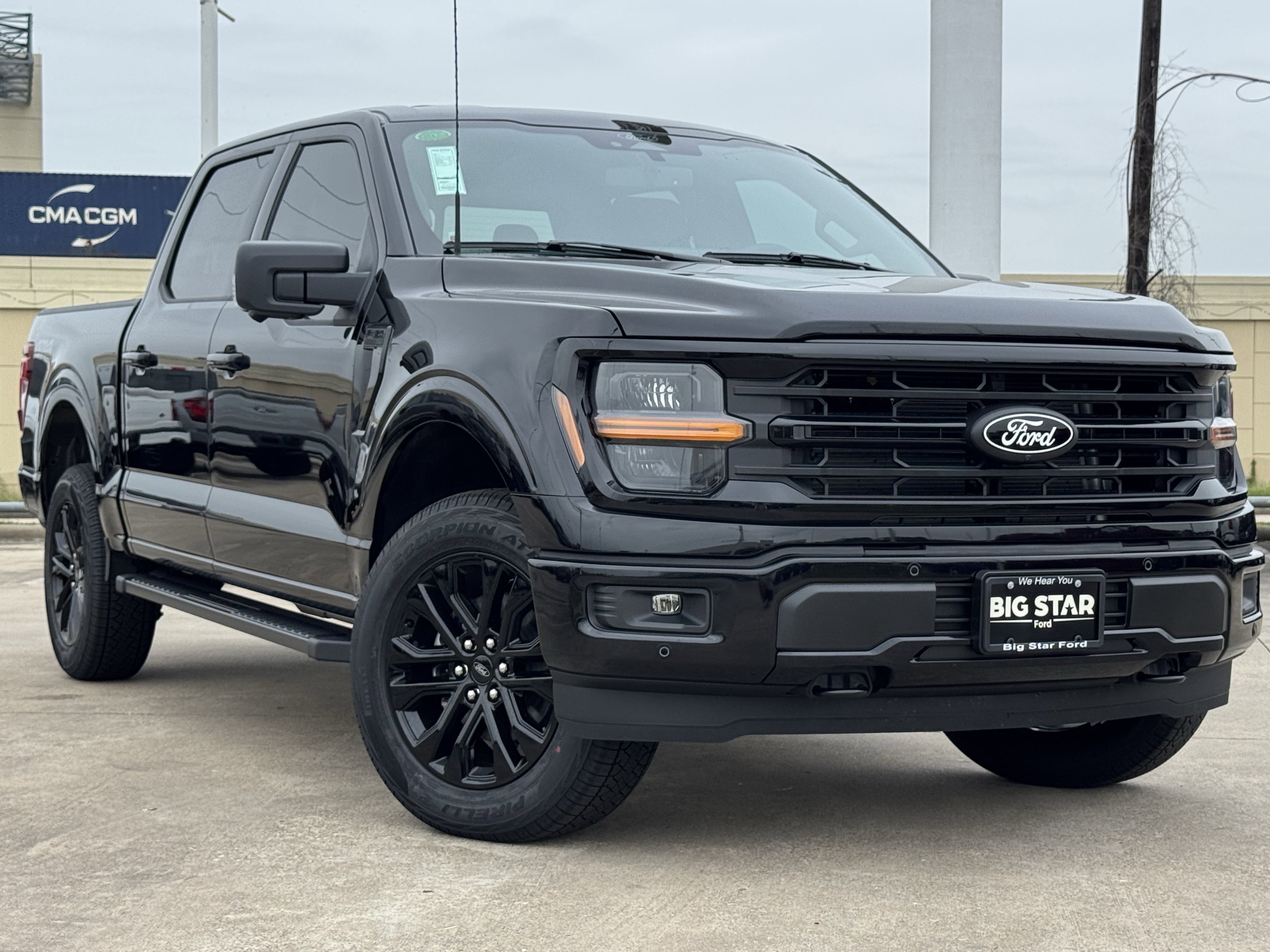 New 2026 Black Metallic Ford XLT image 2