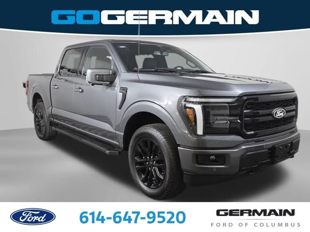 Used 2025 Carbonized Gray Metallic Ford Lariat image 4