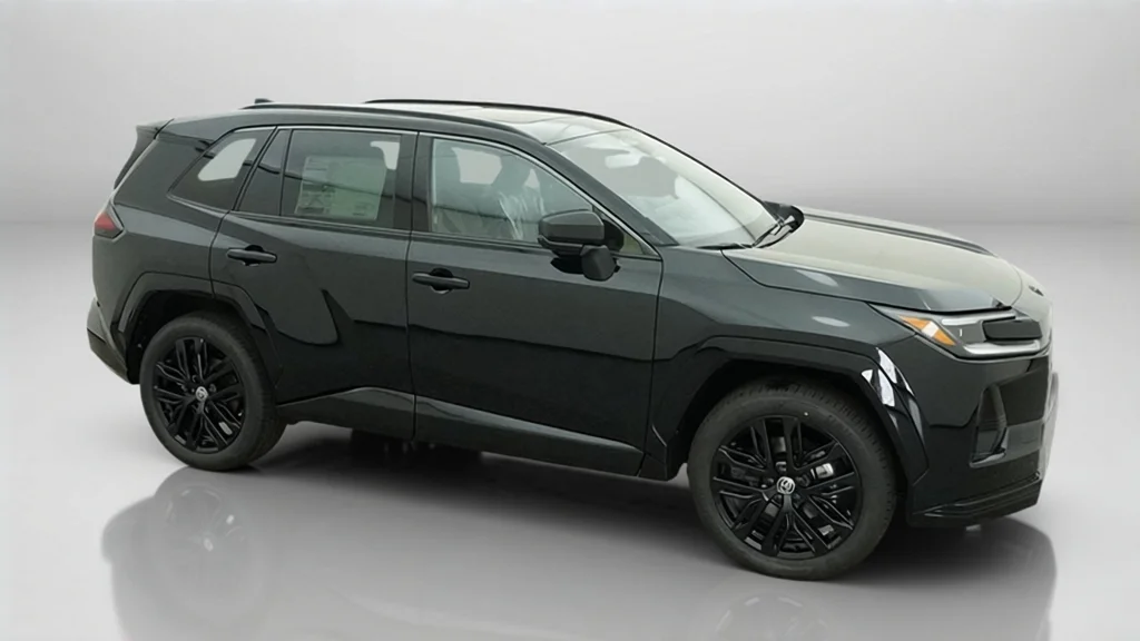 New 2026 Midnight Black Metallic Toyota XSE image 6