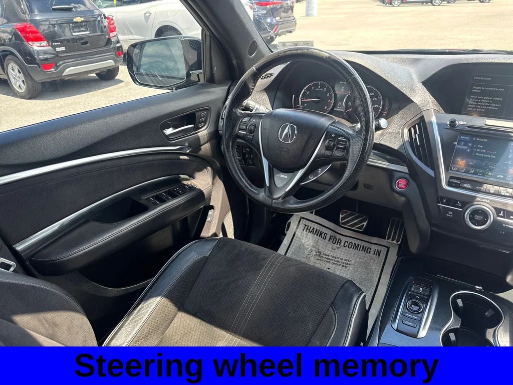 Used 2019 Black Acura 3.5L Technology Pkg w/A-Spec Pkg image 9