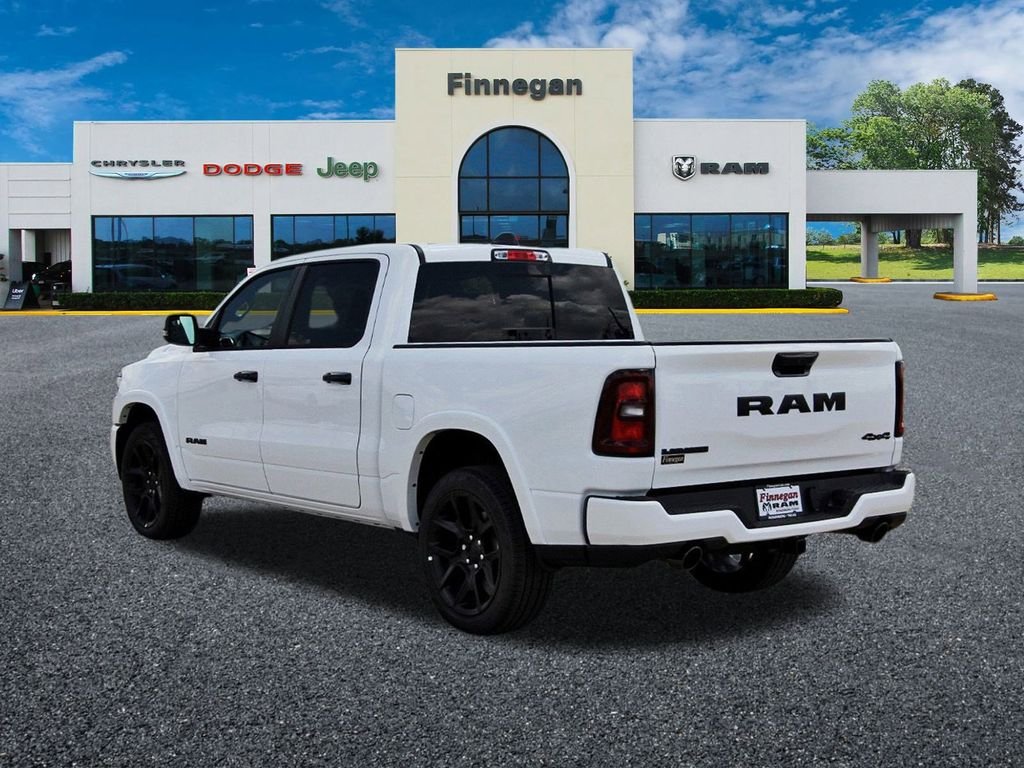 New 2025 Bright White Clear-Coat Exterior Paint RAM Laramie image 4