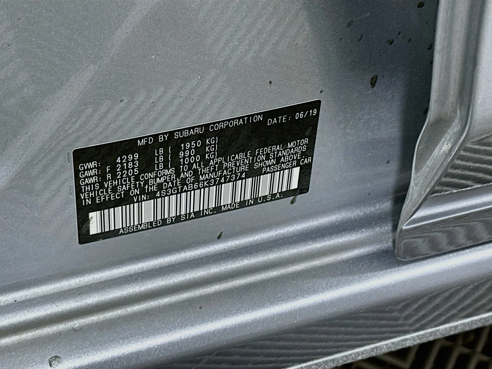 Used 2019 Ice Silver Metallic Subaru 2.0i image 29