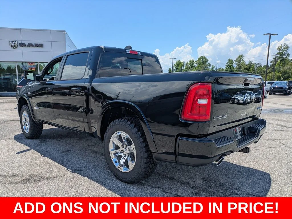 New 2026 Diamond Black Crystal Pearl-Coat Exterior Paint RAM Big Horn/Lone Star image 12