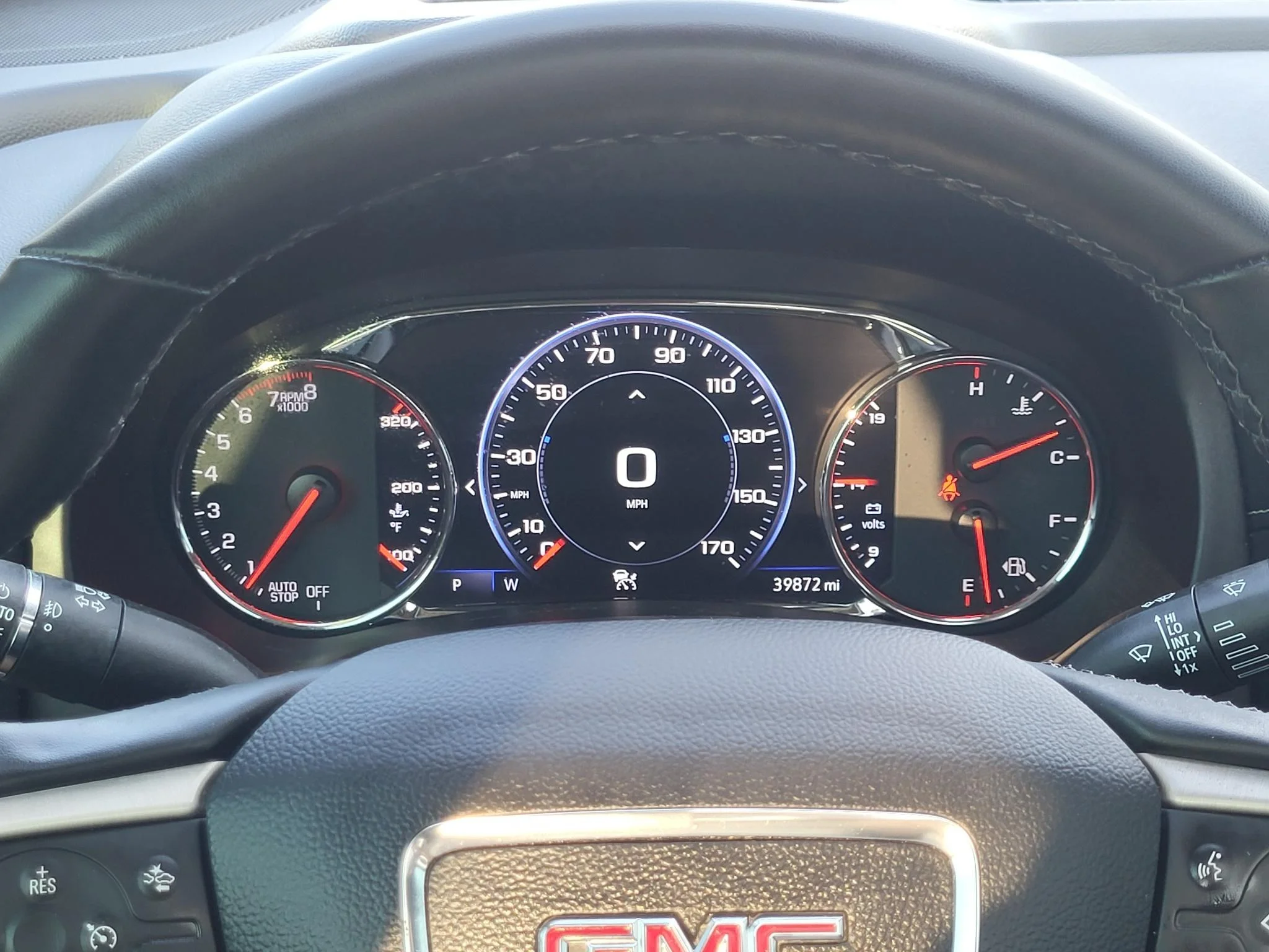 Used 2024 Volcanic Red Tintcoat GMC Denali image 12