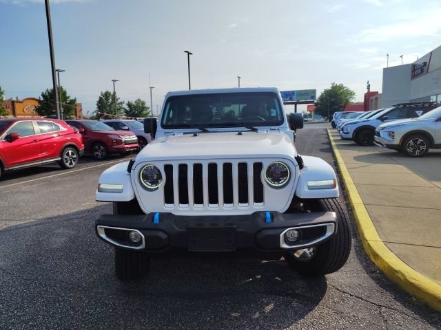 Used 2023 White Jeep Sahara 4xe image 2