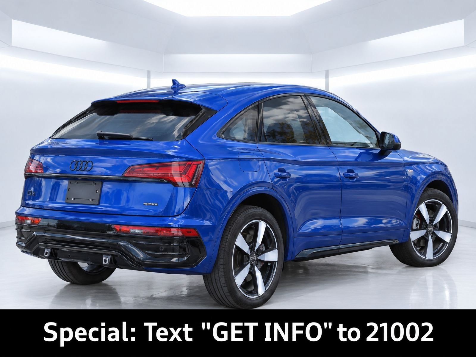 Certified Used 2024 Blue Audi 45 S line Premium image 8
