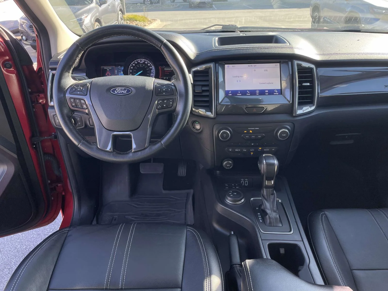 Used 2020 Rapid Red Metallic Tinted Clearcoat Ford LARIAT image 4