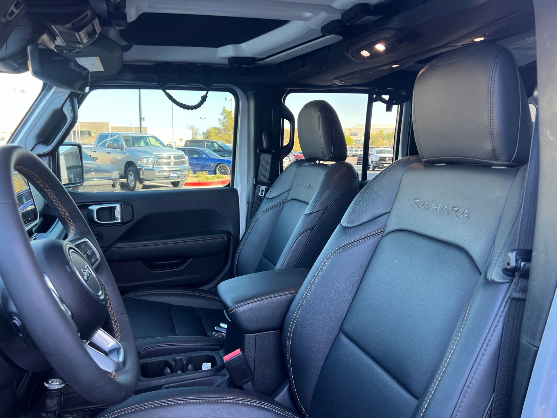 Used 2024 Silver Jeep Sahara 4xe image 29