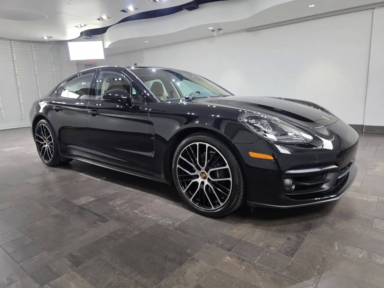 Used 2023 Jet Black Metallic Porsche 4 Platinum Edition AWD image 25