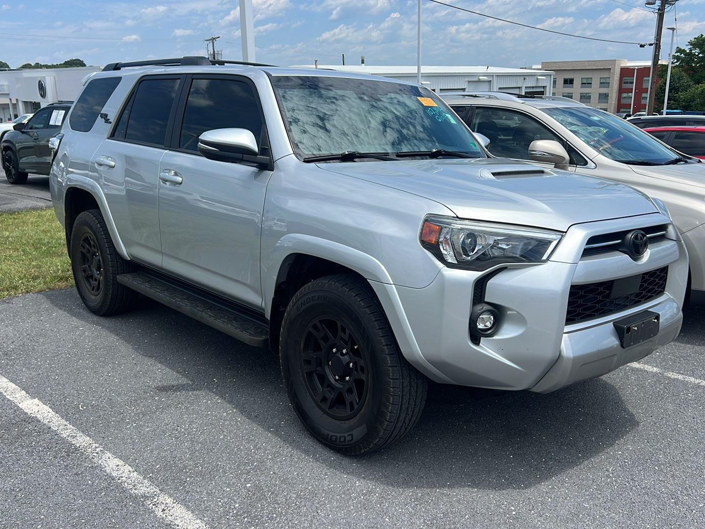 Used 2021 Classic Silver Metallic Toyota TRD Off Road Premium image 6