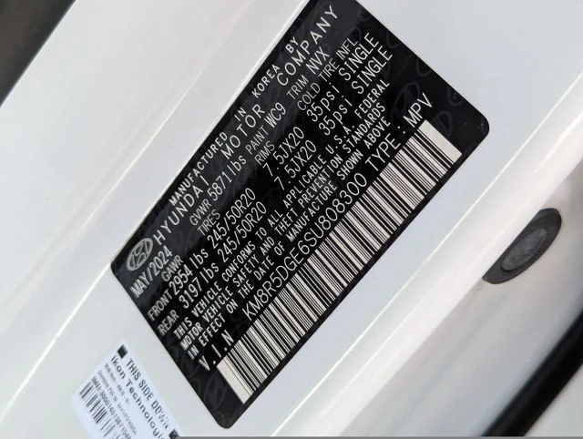 Used 2025 White Hyundai Limited image 42